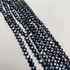 1String, Black Natural Freshwater Pearls, Handmade Nugget Pearl Beads for Jewelry Making DIY Crafts (Beads 6-7mm, 7-8mm, Length 36cm)