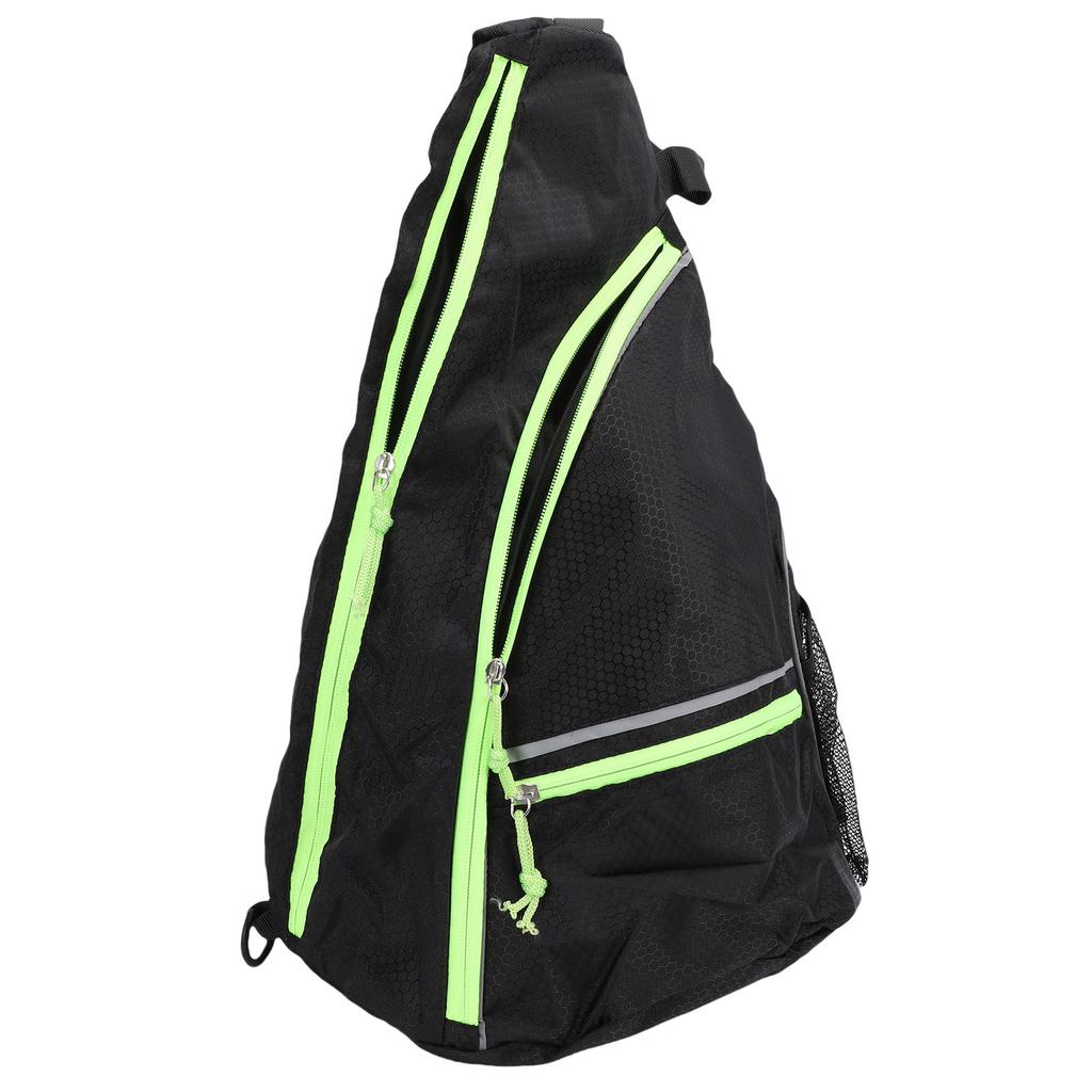 Tennis Sling Bag with Shoulder Strap Versatile Portable Breathable Tennis Racket Bag for Men Women Sports Travel