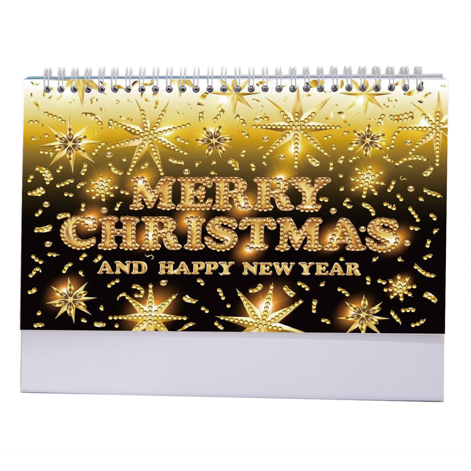 

2026 Calendar Diamond Painting Kit DIY Diamond Art Desk Calendar for Living Room Bedroom Office Desk Gift Giving
