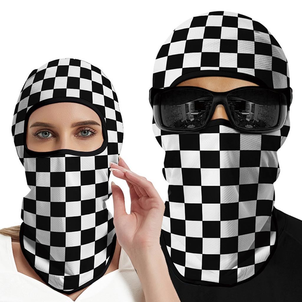 Outdoor Sun Protection Face Mask Neck Gaiter UPF 40 Plus Lightweight Breathable Helmet Liner for Motorcycling Fishing and Sports