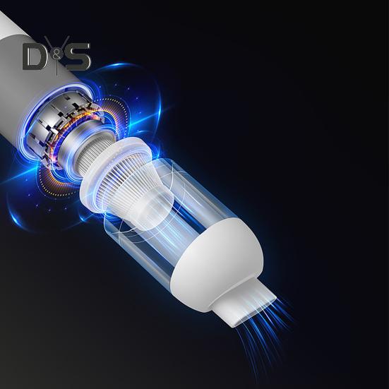 Ηλεκτρική σκούπα αυτοκινήτου Ισχυρή αναρρόφηση Ισχυρή επαναφορτιζόμενη ασύρματη φορητή συσκευή καθαρισμού εσωτερικού αυτοκινήτου για το σπίτι