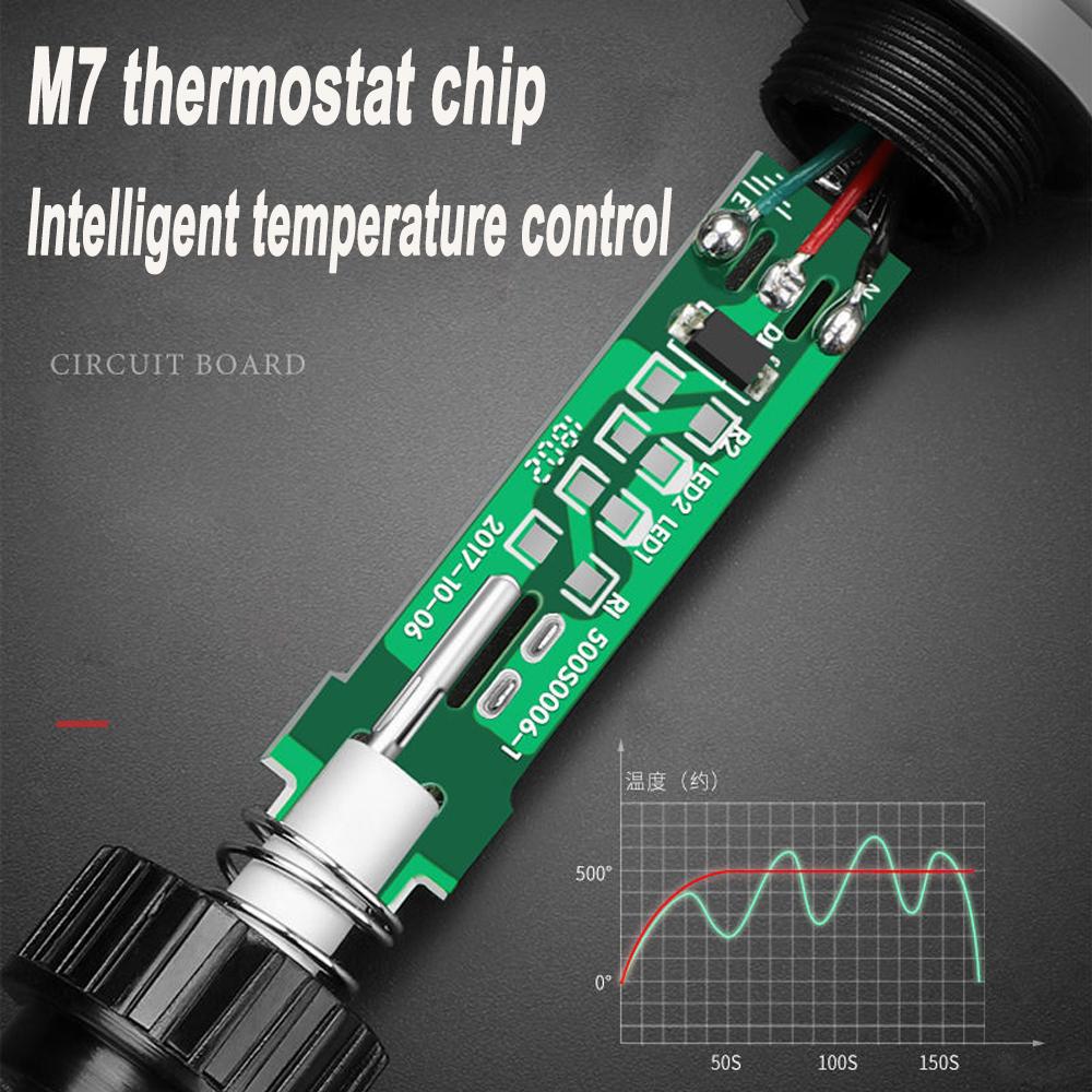 90W High Power Electric Soldering Iron Kit Set Digital Temperature Adjustable Welding Tool Solder Tin With Iron Tips Repair Tool