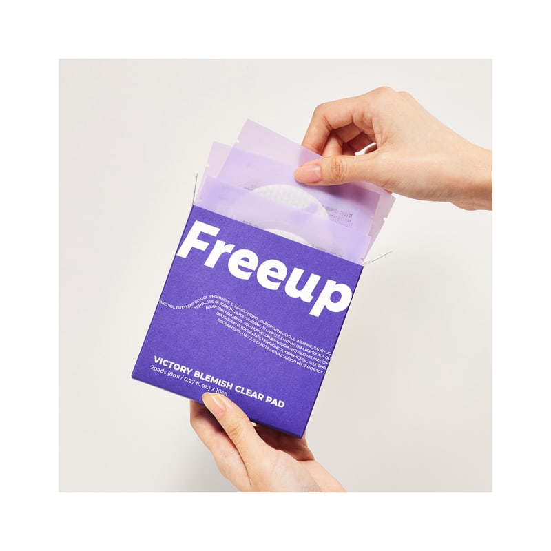 Freeup Victory Blemish Clear Pad Portable Kit (10 Pieces)