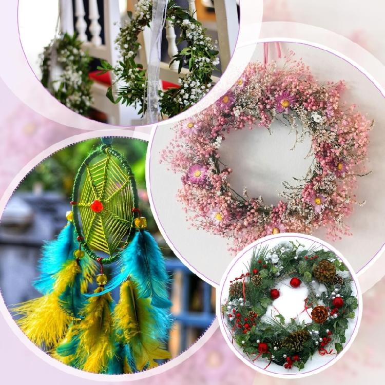 10Pcs Dream Catcher Craft Rings Heavy Duty Iron Dream Catcher Hoops for Dream Catcher Making Creative Crafting Project