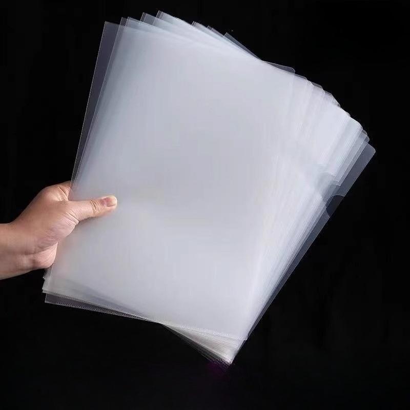 20pcs of L-Shaped Folders And Envelopes A4 Document Folders # Plastic Folders # Document Set # Plastic Envelope Folders