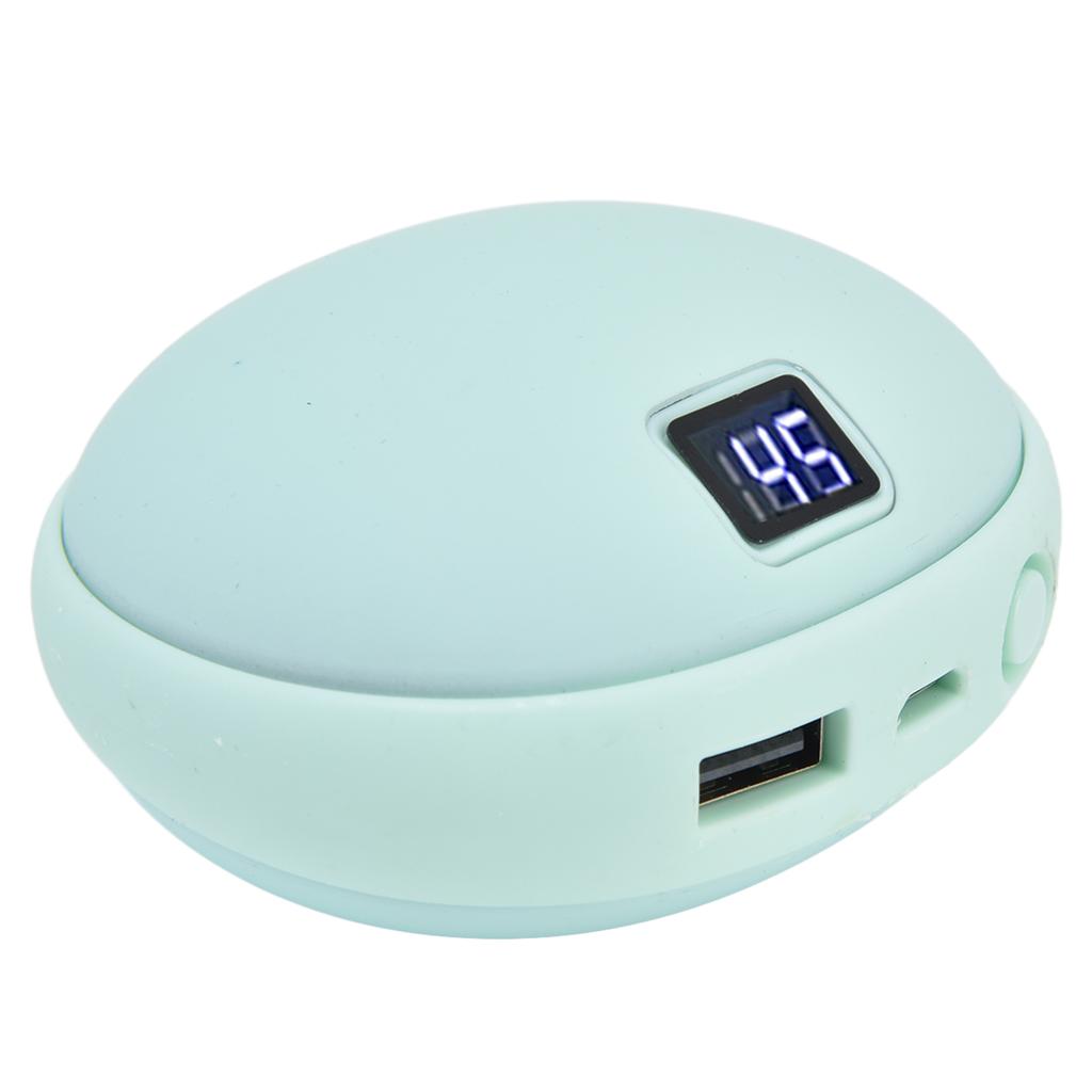 10000mAh 2 in 1 Mini Hand Warmer USB Rechargeable Electric Handy Warmer Winter Heating Tools