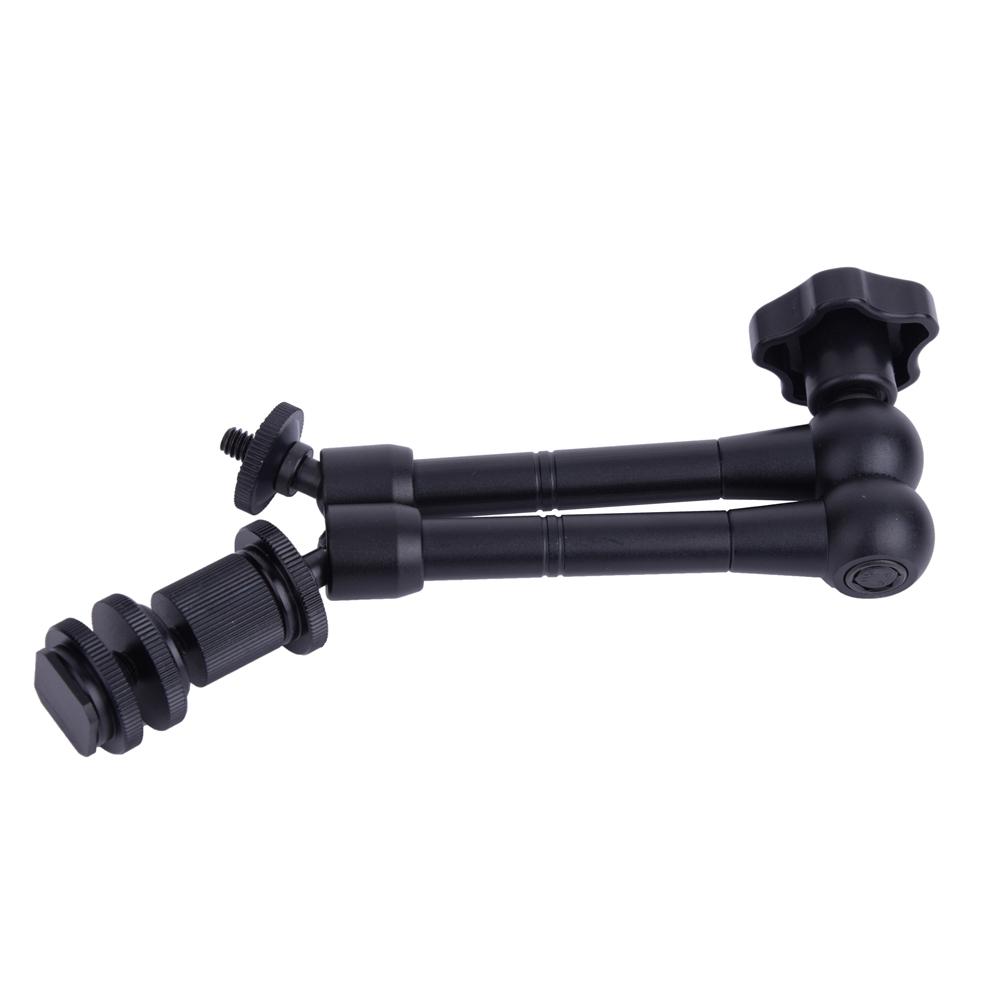 11  Articulating Adjustable Friction Magic Arm for Hot Shoe Mount Work with Cameras