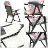 KADAX Garden Beach Chair Adjustable 110kg