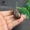 Metal Copper Fish Figurines Miniatures Antique Feng Shui Desktop Ornament Craft Simulation Carp Tea Pet Home Decoration Accessor
