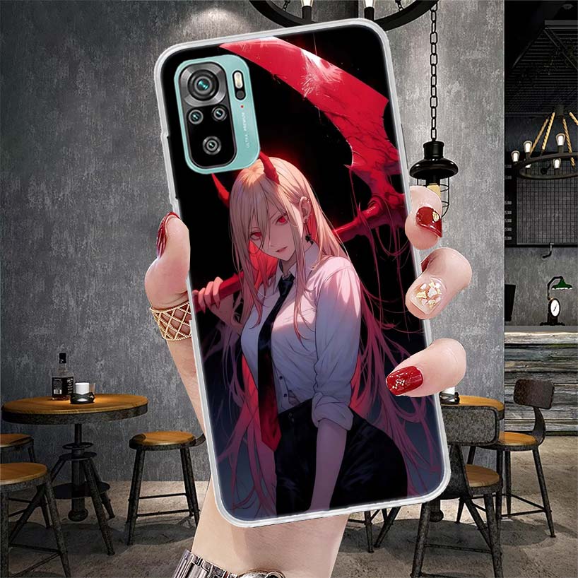 C-Chainsaw Mans Power Soft Phone Case For Xiaomi Redmi Note 15 14 14S 13 12 Pro Plus 12S 11 11S 11E 10 10S 11T 5G Fundas Coque R