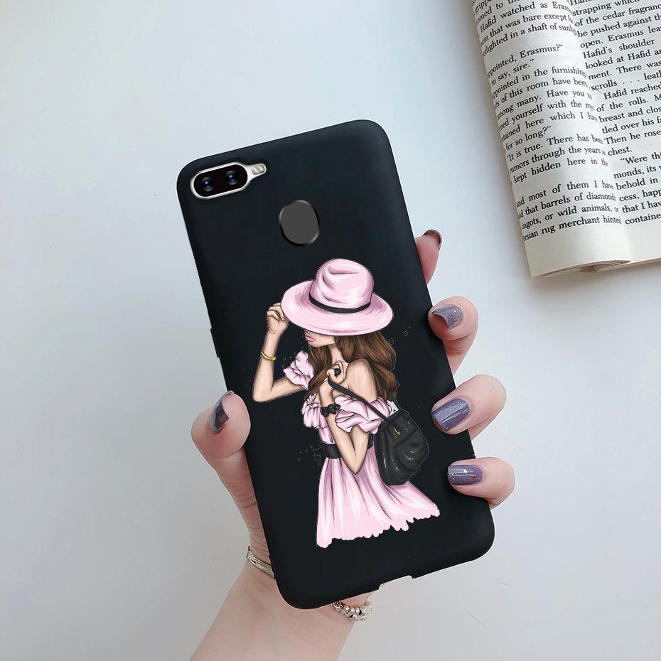 Case For OPPO A5S Back Cover Soft Candy Silicone Pretty Girls Phone Case For OPPO A5S AX5S A7 2018 AX7 A7N A12 Cover Coque Funda