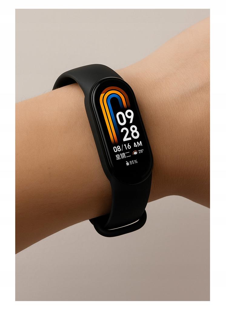 Strap For Xiaomi Mi Band 8 9 Smartband Band Black