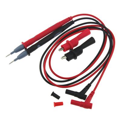 Pt1003 Multimeter-Messleitungen, Universalkabel, 20 A, weicher Silikondraht, Nadelspitze, Tester, Sondendraht, Stiftkabel