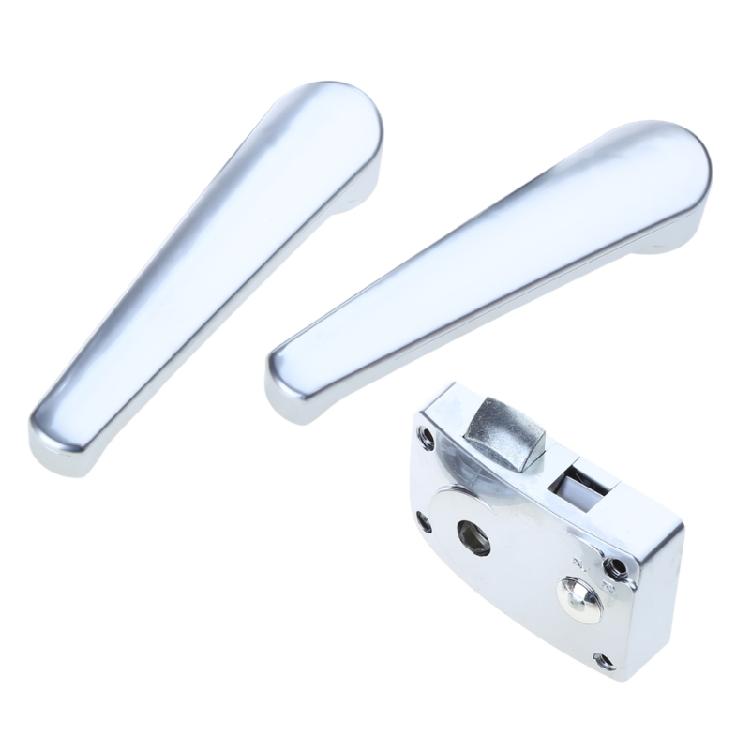 RV Toilet Door Lock Bathroom Door Lock Caravan Boat Handle Lock RV Hardware