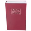 Book Safe Case Simulation Portable Safe Storage Box with Combination Lock for Bank Cards Jewelry