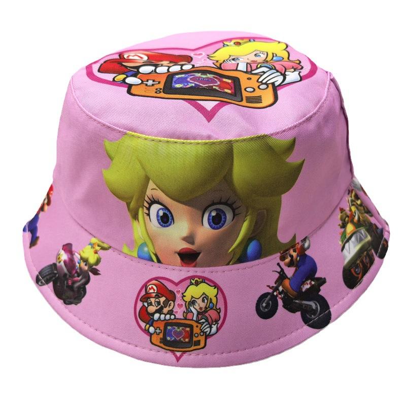 Adorable Anime Children's Fisherman Hats Bucket Hat for Women Men Lightweight Outdoor Travel Fishing Hat