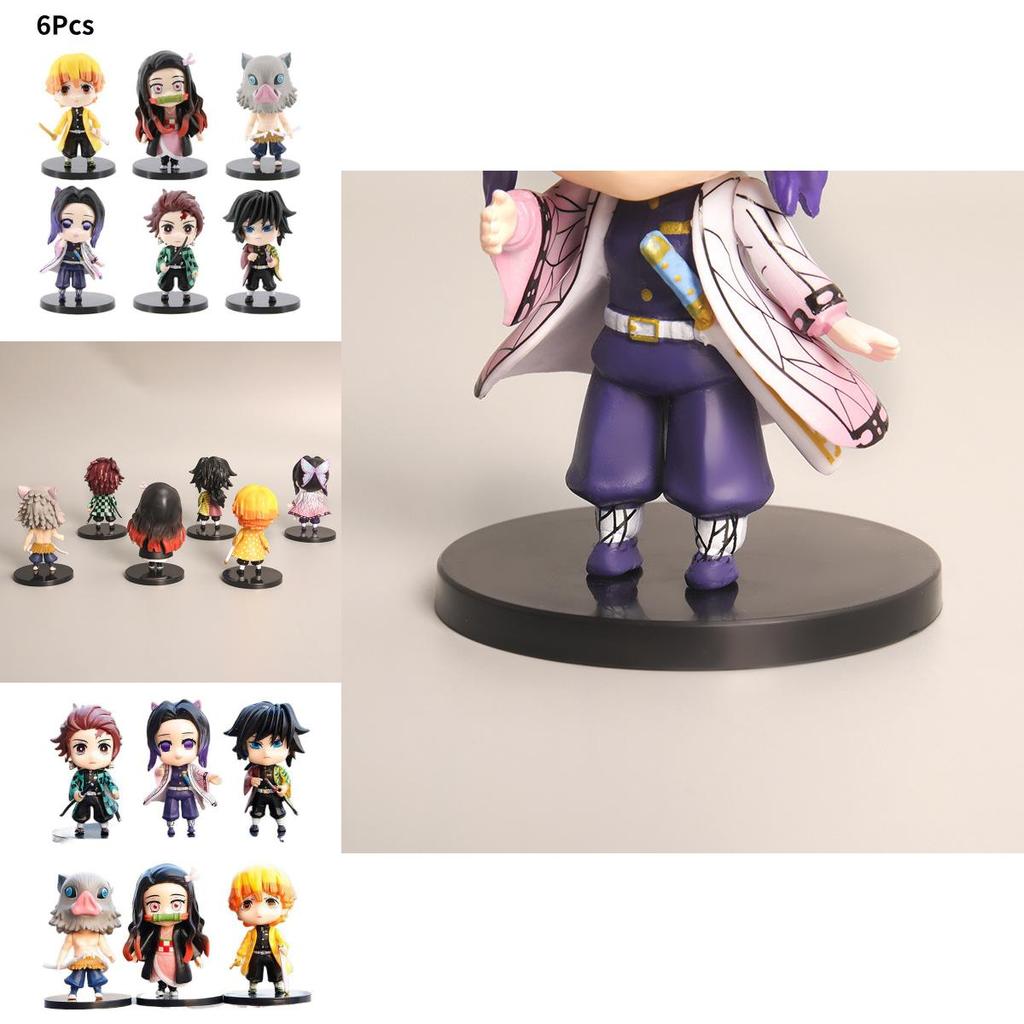 Unique Q Version Demon Slayer Character Models With Nezuko And Zenitsu Perfect For Collecting