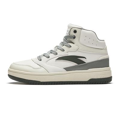 Seria Life Zero Feel Klasyczne Wszechstronne Antypoślizgowe Trwałe Sneakersy Średniej Wysokości Męskie Sneakersy Biało-Szare 912448083-4