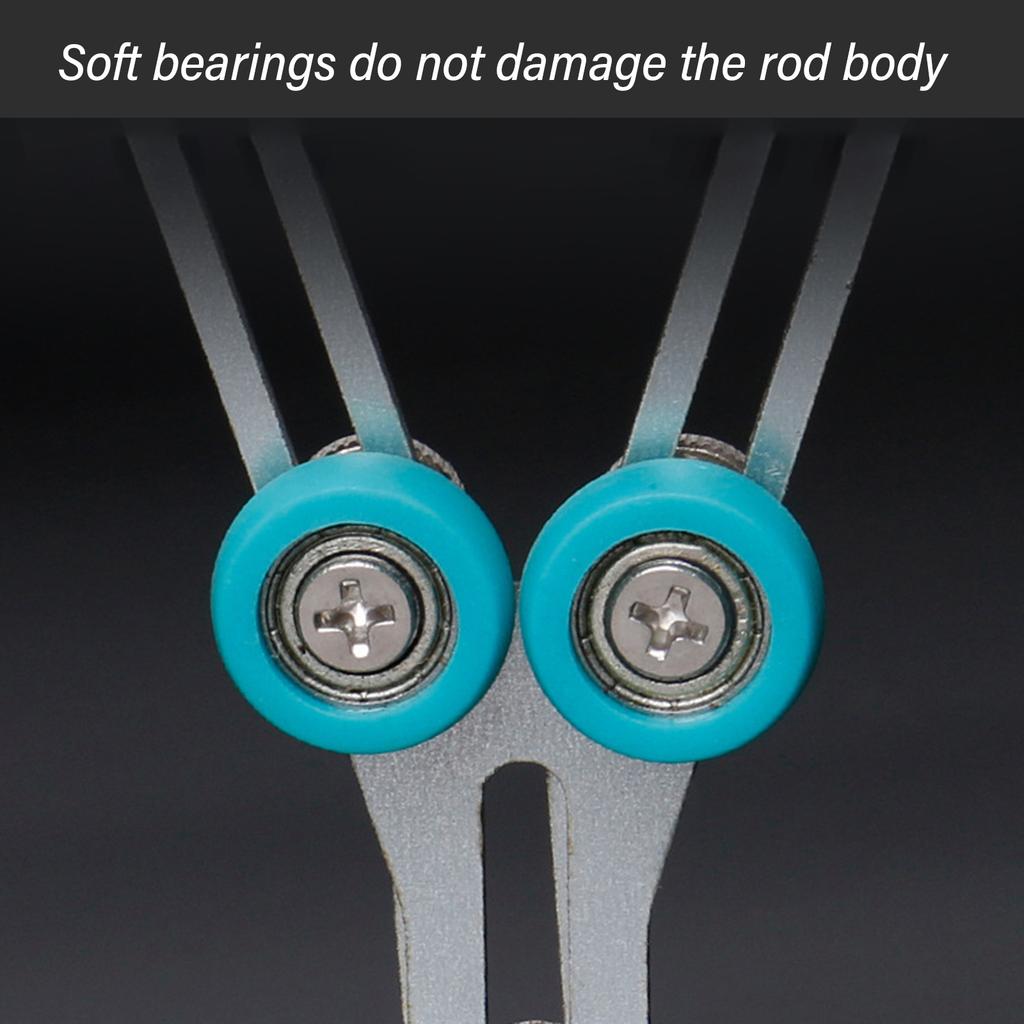 Fishing Rod Winding Machine Support Stand Fishing Rod Support Stand Rack Holder for Epoxy Resin Gluing Winding Easy Use