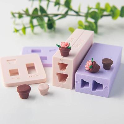 Polymerová hmota na modelování Květináč Váleček na korálky DIY Květináč Forma na květináče Vyrábění korálků z hlíny Pro náušnice Přívěsky Šperky Řemesla