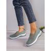 Big Size Casual Shoes,Comfortable Women's Cloth Shoes,Stirrup Flyweave Shoes,Breathable Lightweight Shoes