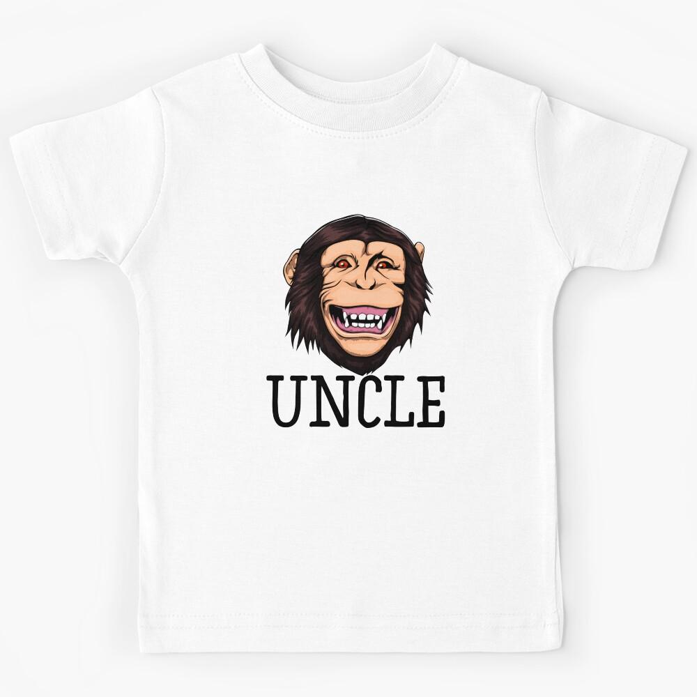 Monkey Uncle Chimpanzee Kids T-Shirt 100