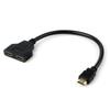 Hdmi Splitter Cable to Dual HDMI 2 Female Y Splitter Adapter In Hdmi Hd Led