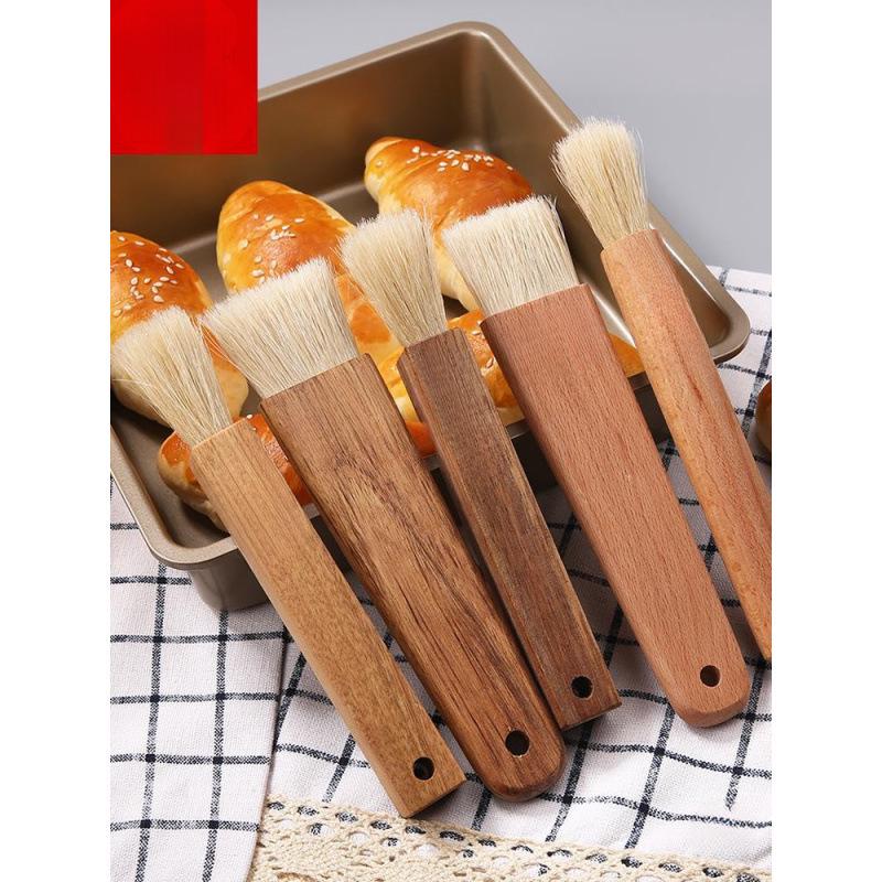 Akacia Kampferträ BBQ & Bakning Oljeborste