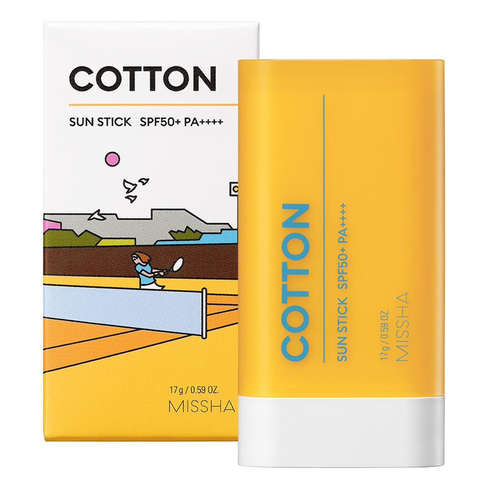 

MISSHA Allaround Safe Block Хлопковый солнцезащитный стик SPF50 PA++++ 17г 17g × 1