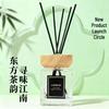 200ML Flameless Aroma Diffuser with Wooden Lid for Home, Hotel, or Living Room - Long-Lasting Essential Oil Fragrance