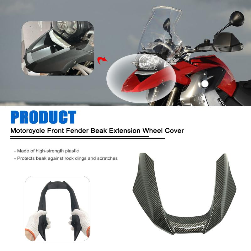 For BMW R1200GS R 1200GS R1200 GS R 1200 GS 2008 2009 2010 2011 2012 Motocycle Front Beak Fairing Extension Wheel Extender Cover