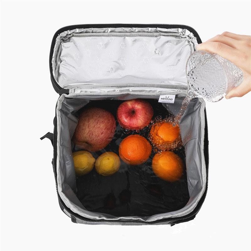 Outdoor Insulated Cooler Backpack, Waterproof Lightweight Cooler Bag, Suitable For Traveling, Camping, Beach, Lunch