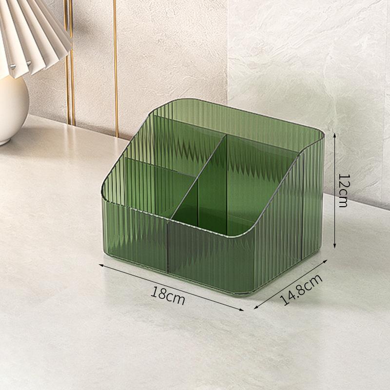 Makeup Storage Box Clear Acrylic Desk Top Storage Shelf Dresser