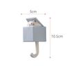 Punch Free Cute Cat Wall Hook Self Adhesive Cartoon Decor Hooks Wall Hanger  For Keys Bags Towels