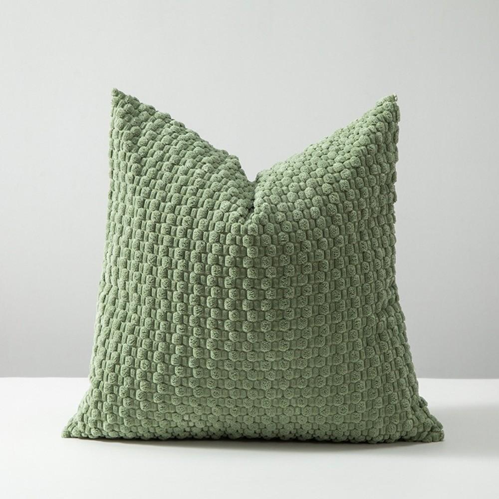 Washable Pillowcase Corduroy Cushion Cases Fashion Plush Pillow Case  Christmas Day