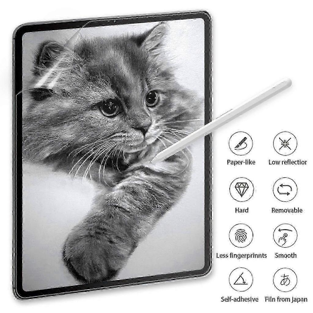 OnePlus Pad 2 Pro/Pad 3 Paperlike Screen Protector - Anti-Glare PET Film with Sensitive Touch, Anti-Fingerprint for Tablet Display