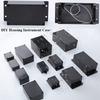 ABS Kunststoff DIY Gehäuse Instrument Elektronik Projektbox Schwarz Powerbox Elektronik Projekt