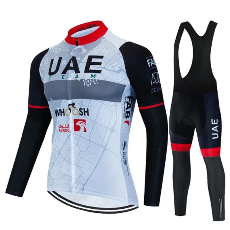 Autumn  Road Bike Cycling Suit Long-sleeved Suit  Team Cycling Warm Bicycle Suit