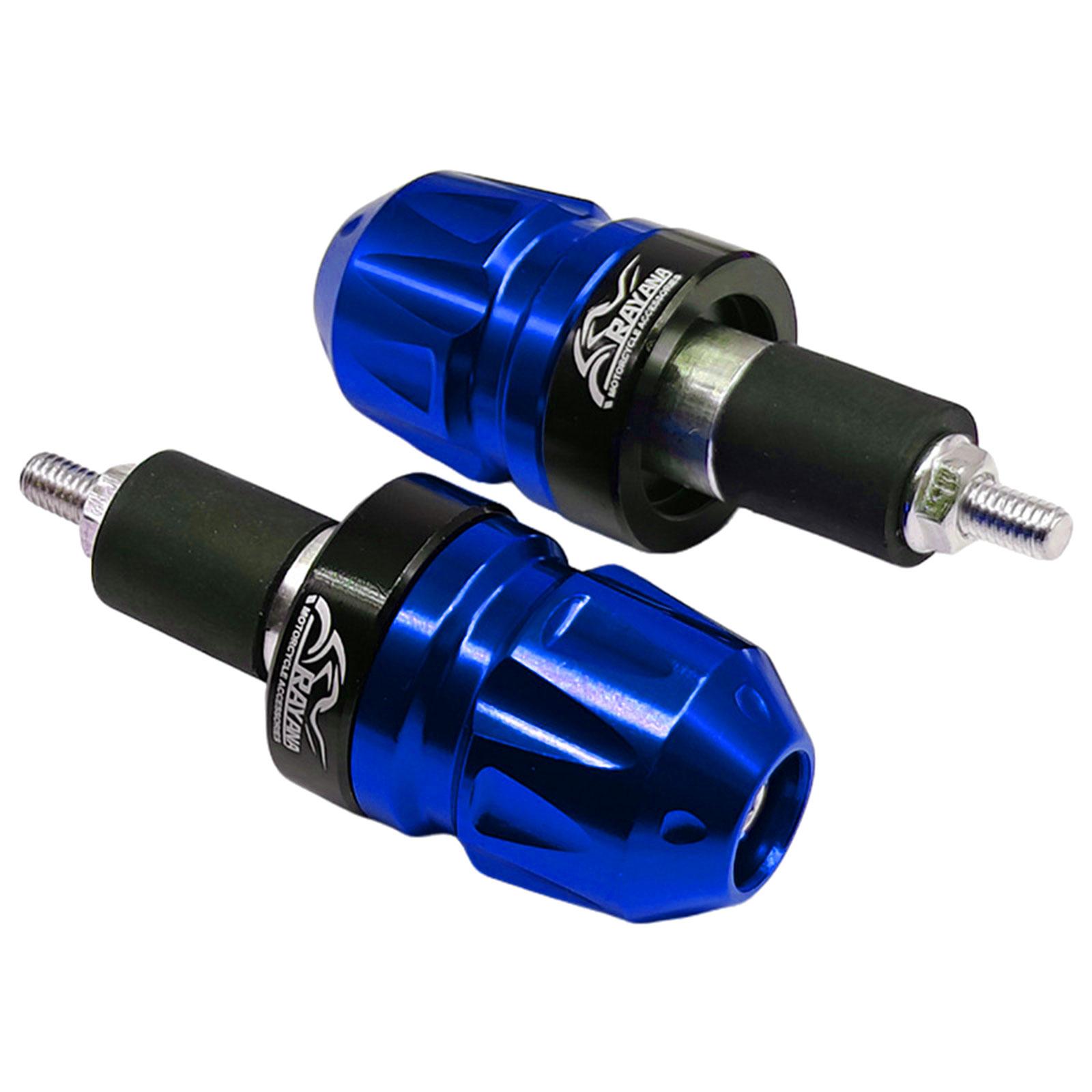 

1 пара алюминиевых сплавов для руля мотоцикла, нескользящие крышки для руля для мотоцикла Dirt Bike, 7/8 дюйма, 22 мм, простая установка