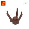 Non-Toxic 384Pcs/Lot 3741 Grass Building Blocks Moc Plants Accessories Compatible Bricks Children Toys Gift Box