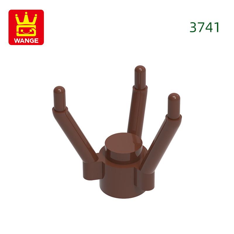 Non-Toxic 384Pcs/Lot 3741 Grass Building Blocks Moc Plants Accessories Compatible Bricks Children Toys Gift Box