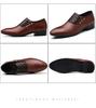Men's Large Size Korean Style Leather Formal Business Shoes - British Pointed Toe, Breathable, Non-slip