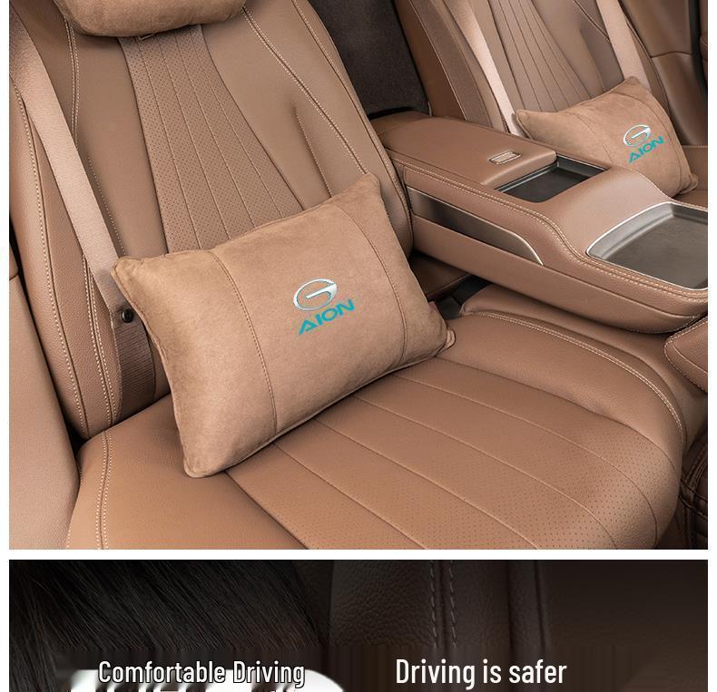 Aion Car Headrest & Lumbar Support Cushion for SYV LX Plus MAX Maybach