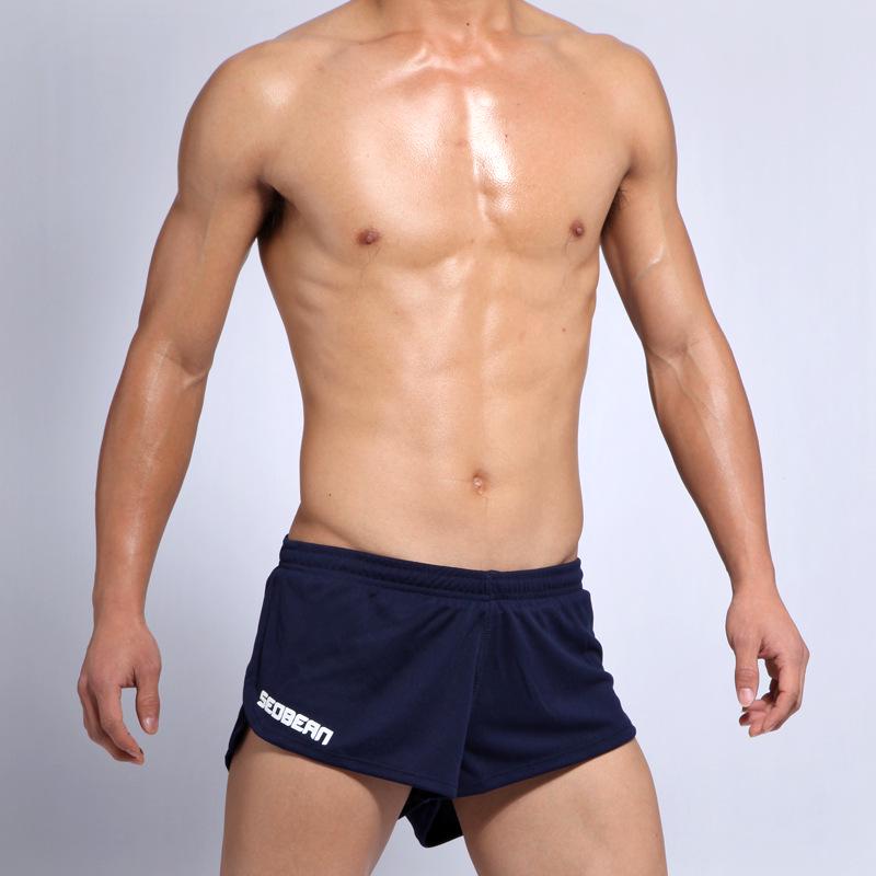 SEOBEAN Fashionable Men's Sports Fitness Casual Shorts