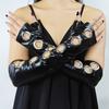 Y2K Half-arm Sleeve Punk Gothic Arm Covers Lightweight Arm Sleeves  Street Dance