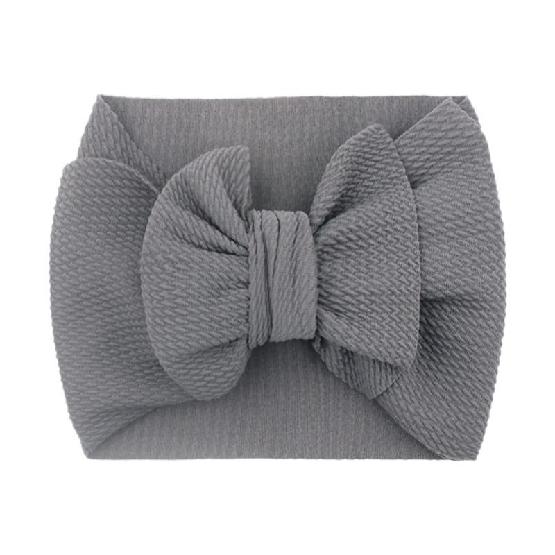 Creative Soft Children's Headband Cute Solid Color Bow Baby Hair Accessories Infant Multi-color Headgear
