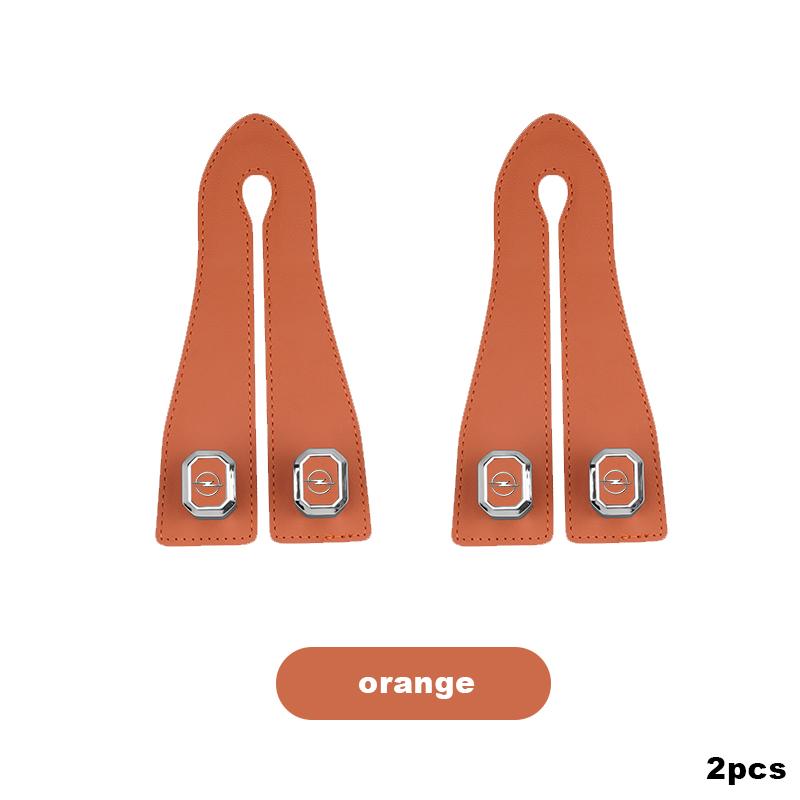 Car seat back hooks, suede double-head hooks, car interior accessories For Opel Insignia Astra Antara Meriva Zafira H G Corsa j777