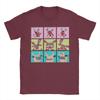 Printed Feline Physics Lab Vintage Cat Science Tshirts Unisexs Round Neck Top Tee Quantum Mechanics Cat Cotton Summer Tops