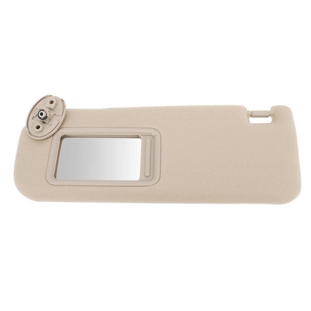 Sun Visor Replacement Beige ABS Sun Blocking Improve Visual Comfort for Camry XV50 2011 To 2017
