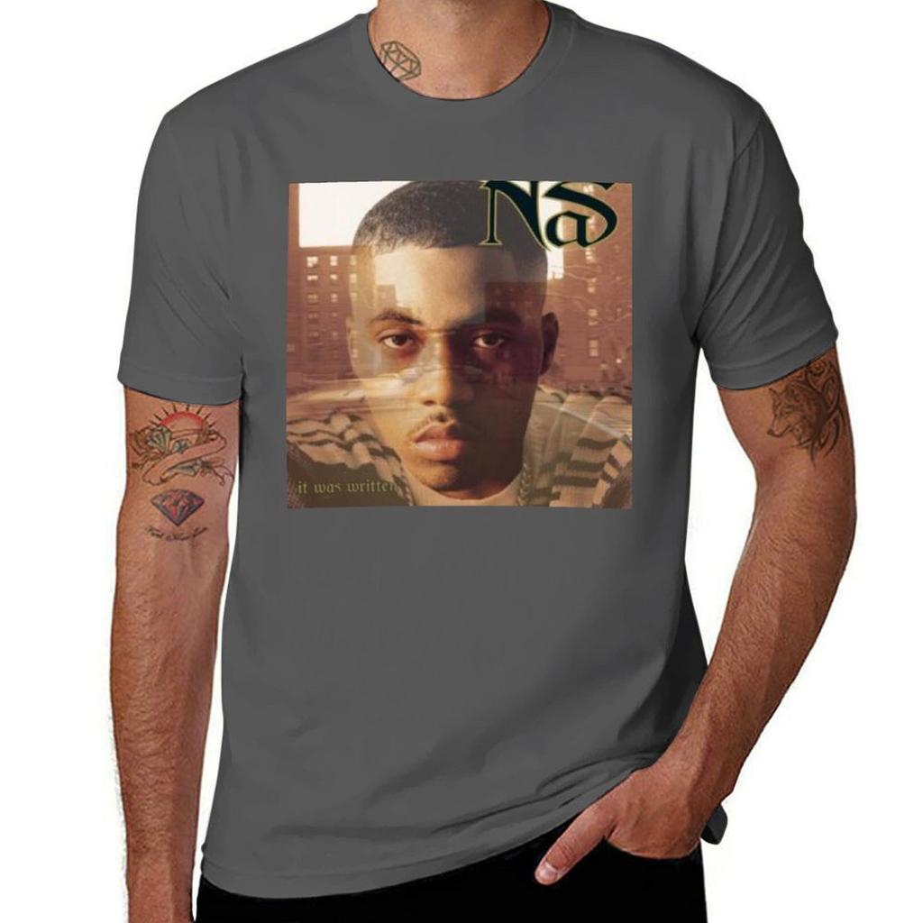 Nas It Was Written Tshirt Light Athletic Short Sleeve Tee Shirt Tshirt